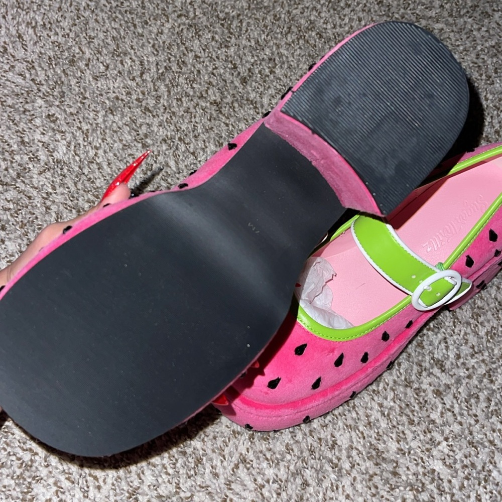 Dollskill watermelon platform Mary Jane 7 - Picture 3 of 3